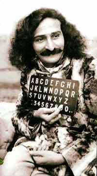 meher baba alphabet board